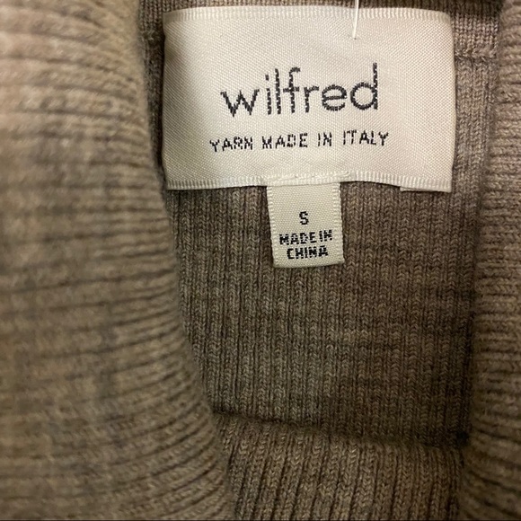 Aritzia Wilfred Croquis Off the Shoulder Sweater S - Picture 5 of 7